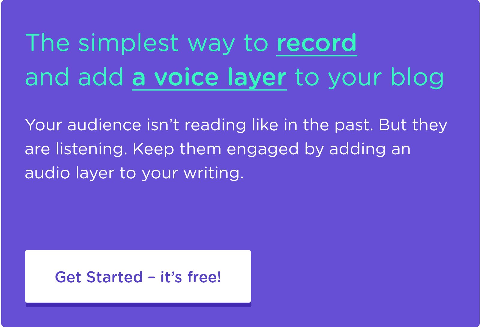 How to Convert Long-form Writing and Visual Content into Audio Recordings